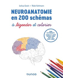 Neuroanatomie En 200 Schemas A Legender Et Colorier 