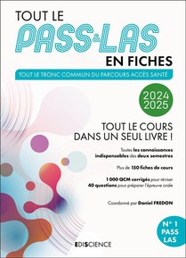 Tout Le Pass & Las En Fiches ; Tout Le Cours Dans Un Seul Livre ! (edition 2024/2025) 
