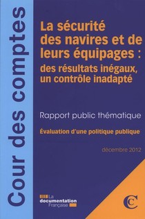 Le Dispositif Francais De Controle De La Securite Des Navires ; Novembre 2012 
