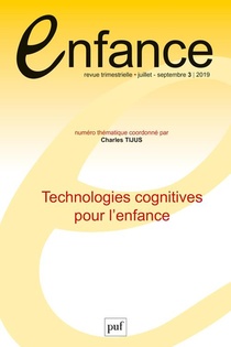 Revue Enfance N.71 : Technologies Cognitives Pour L'enfance 