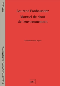 Manuel De Droit De L'environnement 