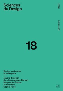 Sciences Du Design : Design, Recherche Et Entreprise (edition 2023) 