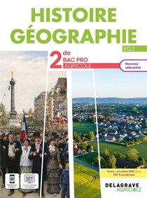 Histoire-geographie : 2de Bac Pro Agricole ; Pochette Eleve (edition 2023) 