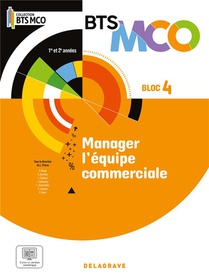 Bloc 4 - Manager L Equipe Commerciale Bts Mco 1 Et 2 (2024) - Pochette Eleve 
