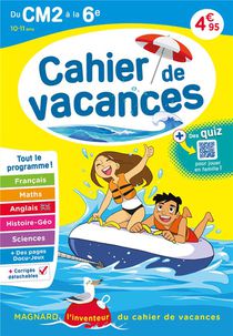Cahier De Vacances : Du Cm2 Vers La 6e (edition 2024) 
