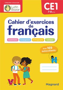 Mes Fiches Memo : Cahier D'exercices De Francais Ce1 : Un Cahier Concu Par Lutin Bazar 