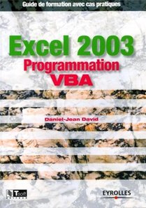 Excel 2003 : Programmation Vba 
