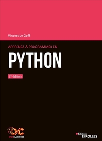 Apprenez A Programmer En Python (3e Edition) 