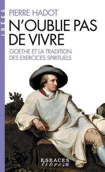 N'oublie Pas De Vivre : Goethe Et La Tradition Des Exercices Spirituels 
