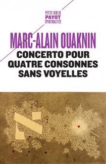Concerto Pour Quatre Consonnes Sans Voyelles 