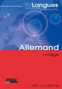 Tvlangues Allemand College - T43 - Allemand - College - Dvd A L'unite Et Livret D'accompagnement Ped 