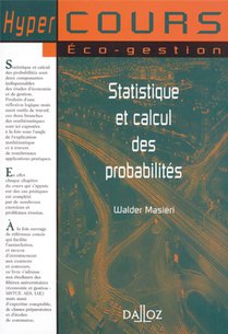 Statistique Et Calcul Des Probabilites 