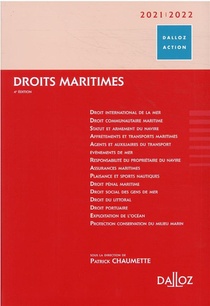 Droits Maritimes (edition 2020/2021) 