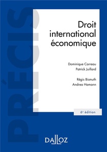 Droit International Economique (6e Edition) 