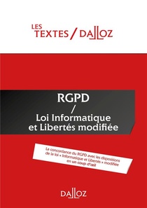 Textes Rgpd / Loi Informatique Et Libertes De 1978 Modifiee ; Nouveaute - Protection Des Donnees 