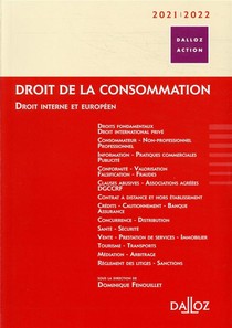 Droit De La Consommation ; Droit Interne Et Europeen (edition 2020/2021) 