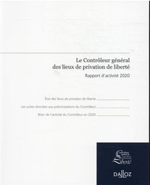 Rapport D'activite 2020 Du Controleur General Des Lieux De Privation 