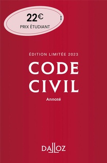 Code Civil Annote (edition 2023) 