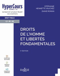 Droits De L'homme Et Libertes Fondamentales (5e Edition) 