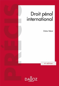 Droit Penal International (4e Edition) 
