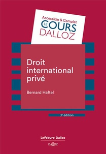 Droit International Prive (3e Edition) 