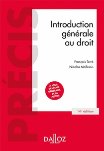 Introduction Generale Au Droit (14e Edition) 