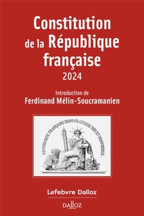 Constitution De La Republique Francaise (21e Edition) 