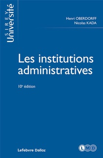 Les Institutions Administratives (10e Edition) 