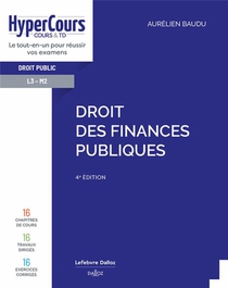 Droit Des Finances Publiques (4e Edition) 