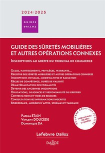 Guide Des Formalites Des Suretes Mobilieres 