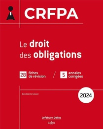 Crfpa : Le Droit Des Obligations 