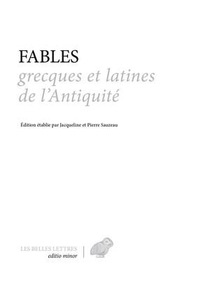 Fables Grecques Et Latines De L'antiquite 