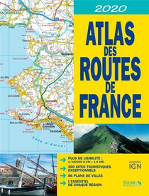 Atlas Des Routes De France (edition 2020) 