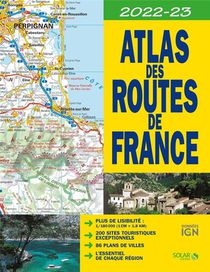 Atlas Des Routes De France (edition 2022/2023) 