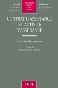 Contrat D'assistance Et Activite D'assurance - Vol338 