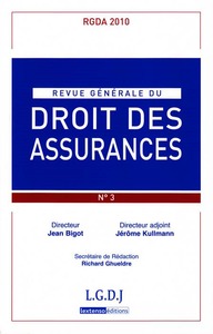Revue Generale De Droit Des Assurances N 3 - 2010 