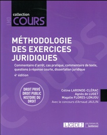 Methodologie Des Exercices Juridiques (4e Edition) 