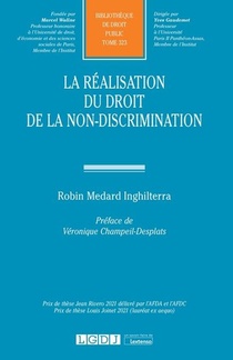 La Realisation Du Droit De La Non-discrimination 