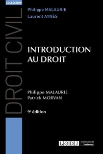 Introduction Au Droit (9e Edition) 