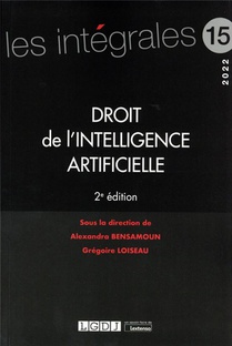 Droit De L'intelligence Artificielle T.15 