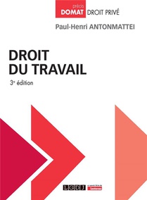 Droit Du Travail (3e Edition) 