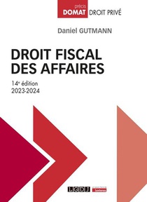 Droit Fiscal Des Affaires (edition 2023/2024) 