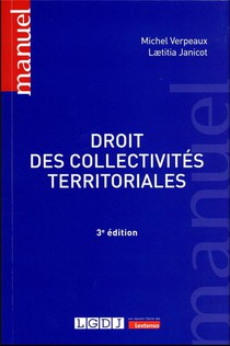 Droit Des Collectivites Territoriales (3e Edition) 