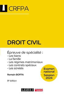 Droit Civil : Examen National Session 2024 (8e Edition) 