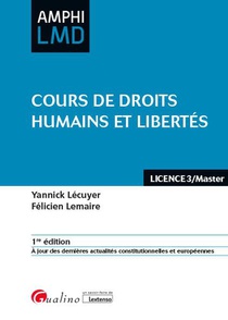 Cours De Droits Humains Et Libertes 