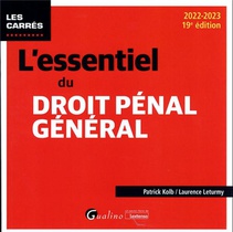 L'essentiel Du Droit Penal General (19e Edition) 