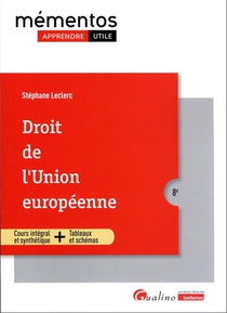 Droit De L'union Europeenne : Pour Connaitre Le Droit De L'union Europeenne Applicable En 2023 (edition 2023/2024) 