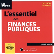 L'essentiel Des Finances Publiques (edition 2023/2024) 