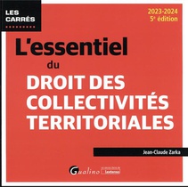 L'essentiel Du Droit Des Collectivites Territoriales (5e Edition) 