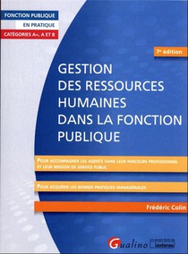 Gestion Des Ressources Humaines Dans La Fonction Publique (edition 2023) 